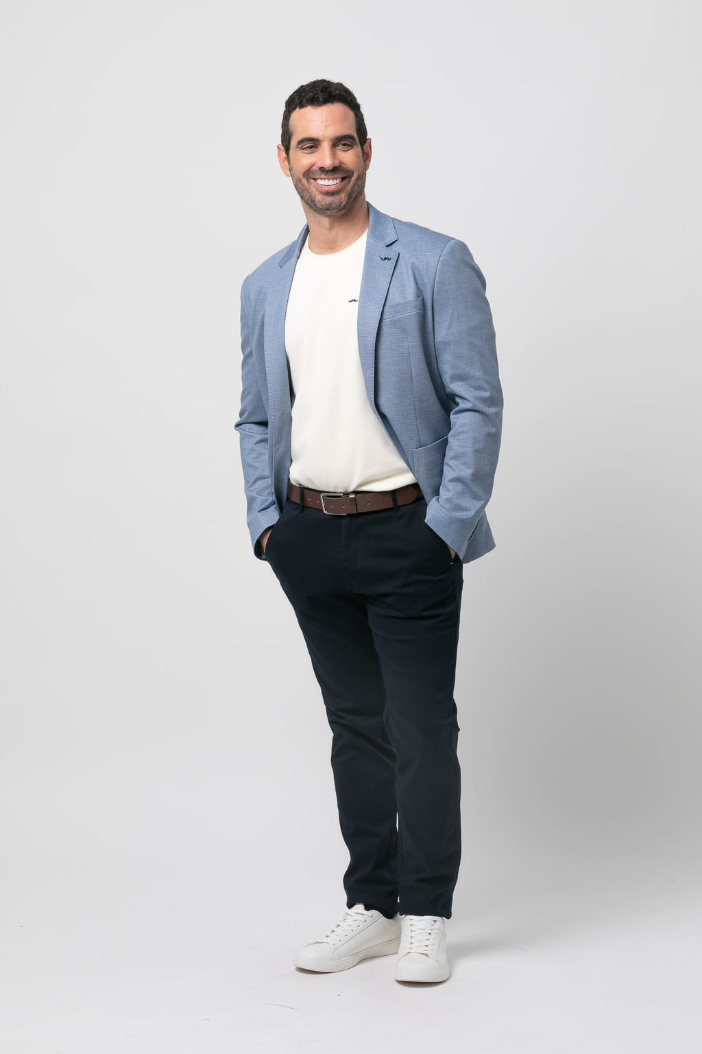 Americana falso liso s/ curador