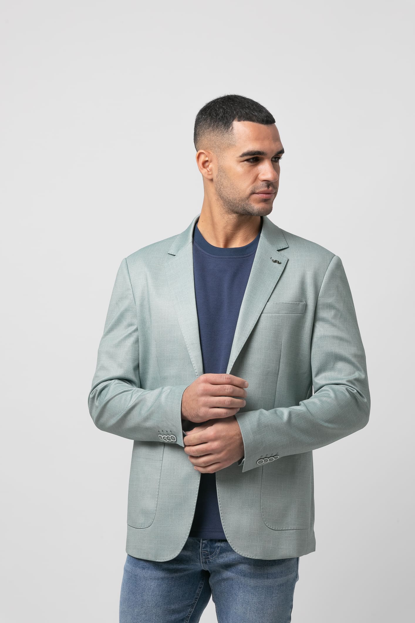 Americana falso liso s/ curador