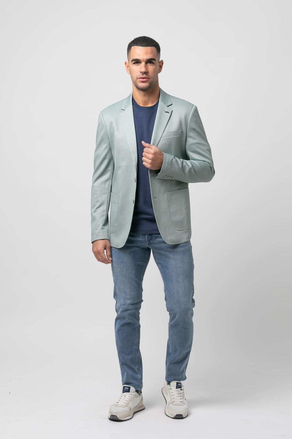 Americana falso liso s/ curador