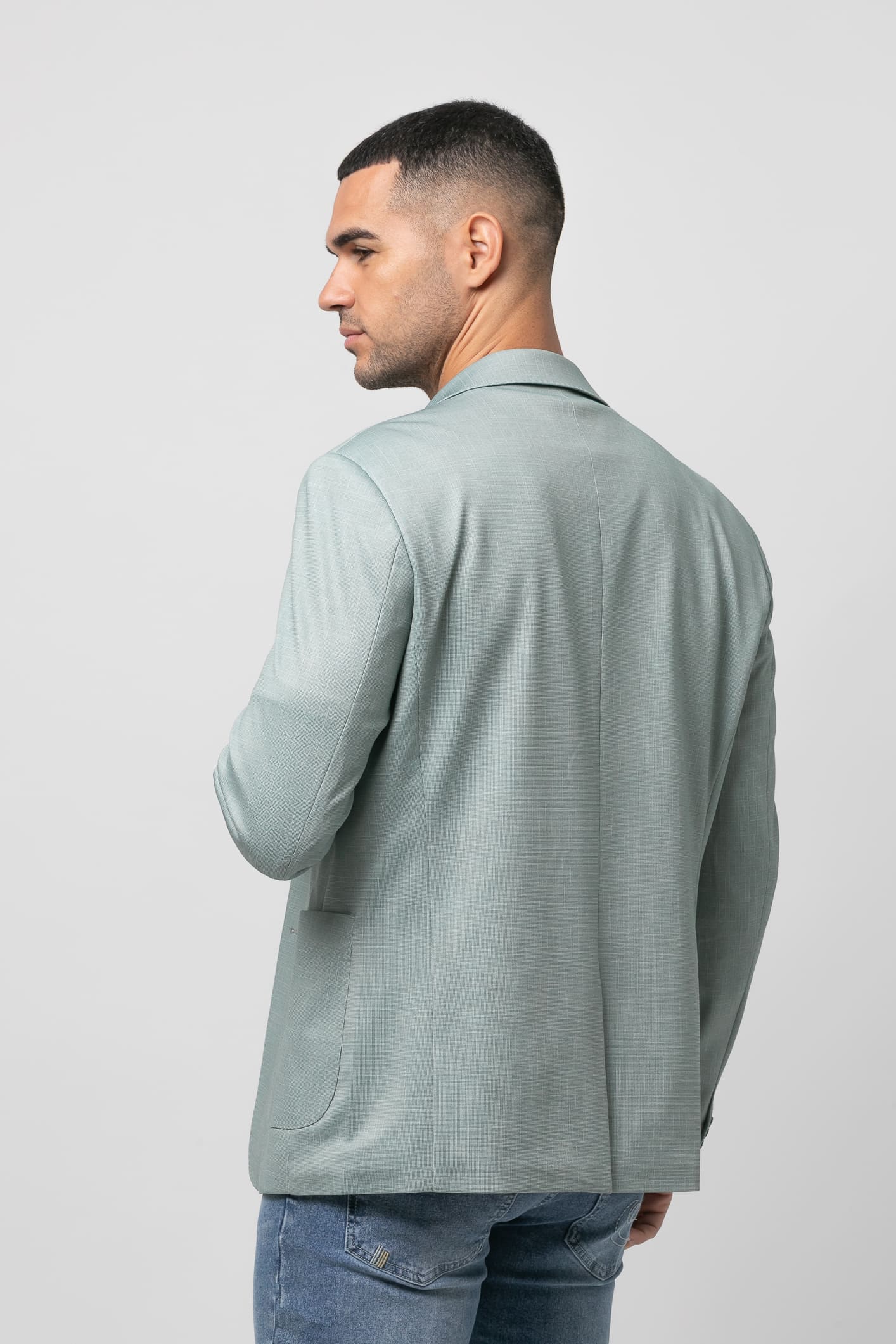 Americana falso liso s/ curador