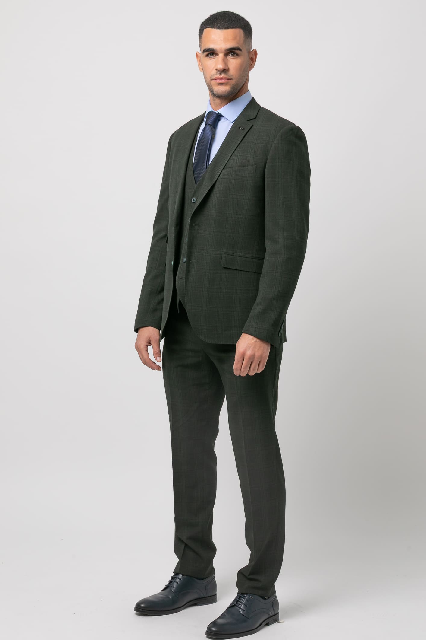 Americana vestir cuadro s/ escudo