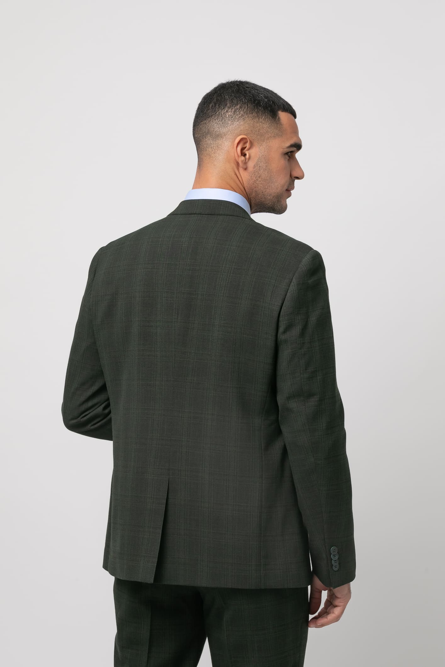 Americana vestir cuadro s/ escudo