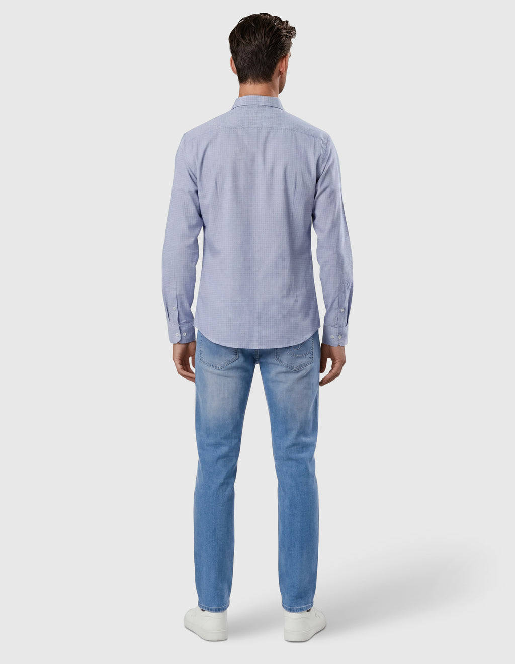Camisa sport estampada s/ arenal