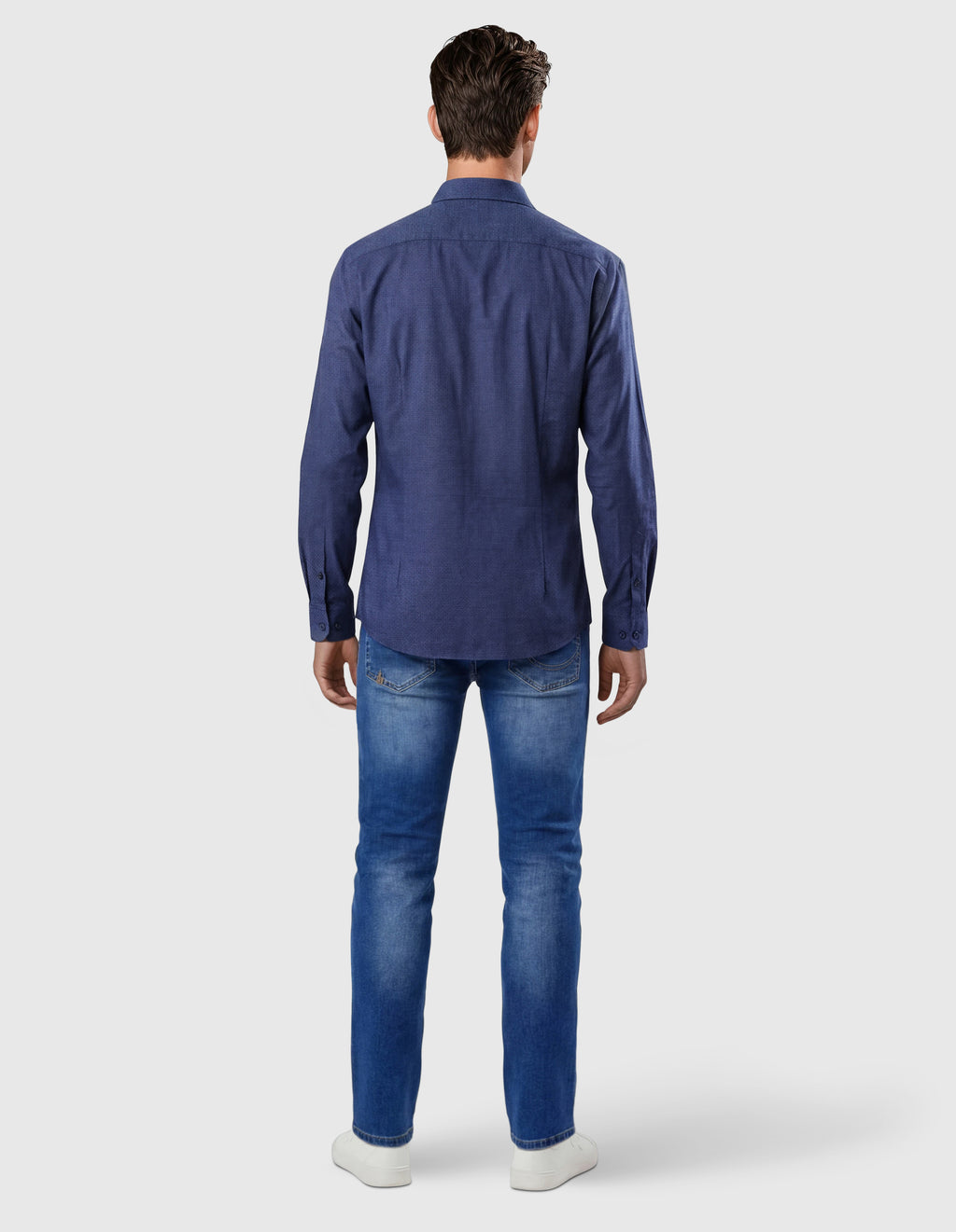 Camisa sport estampada s/ valle