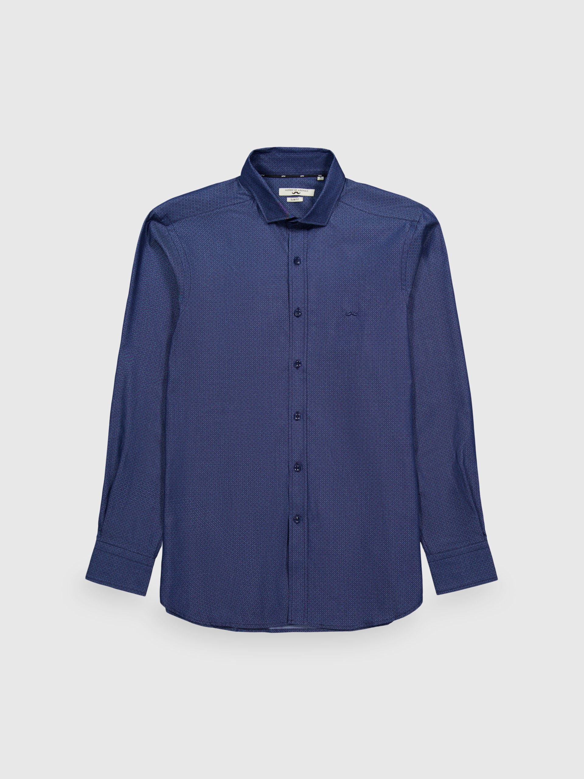 Camisa sport estampada s/ valle