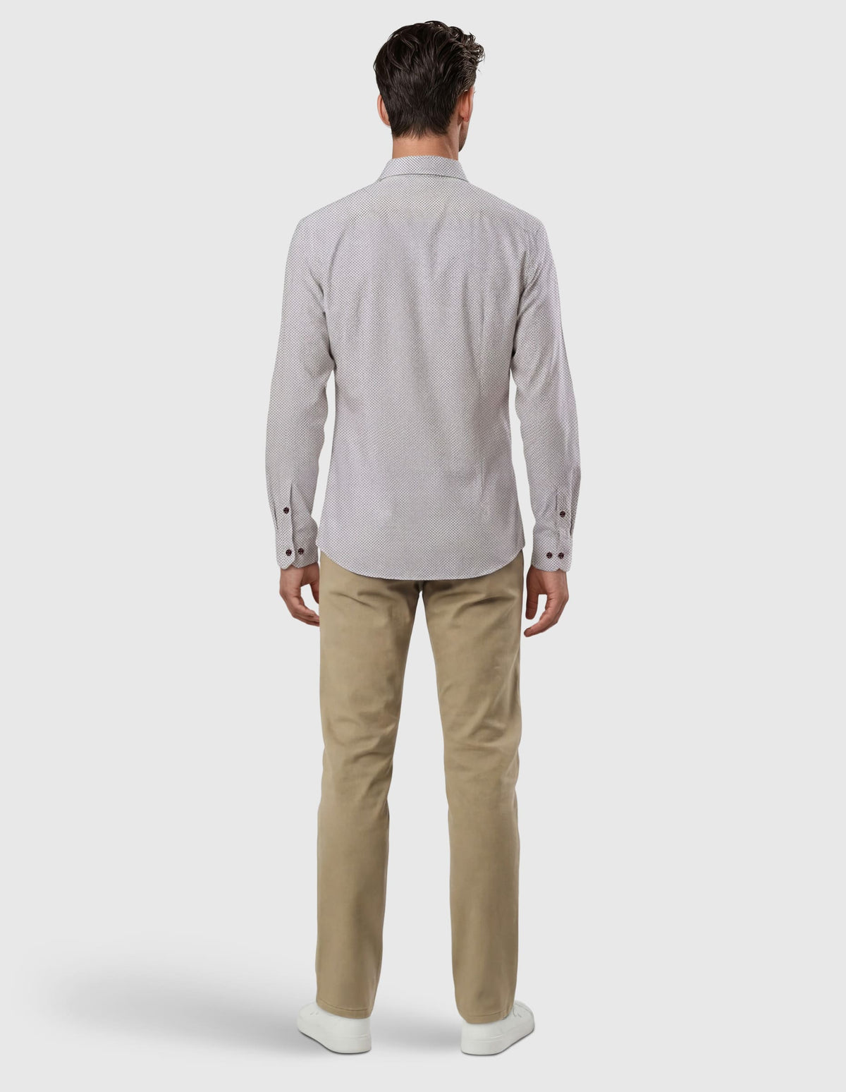 Camisa sport estampada s/ laja