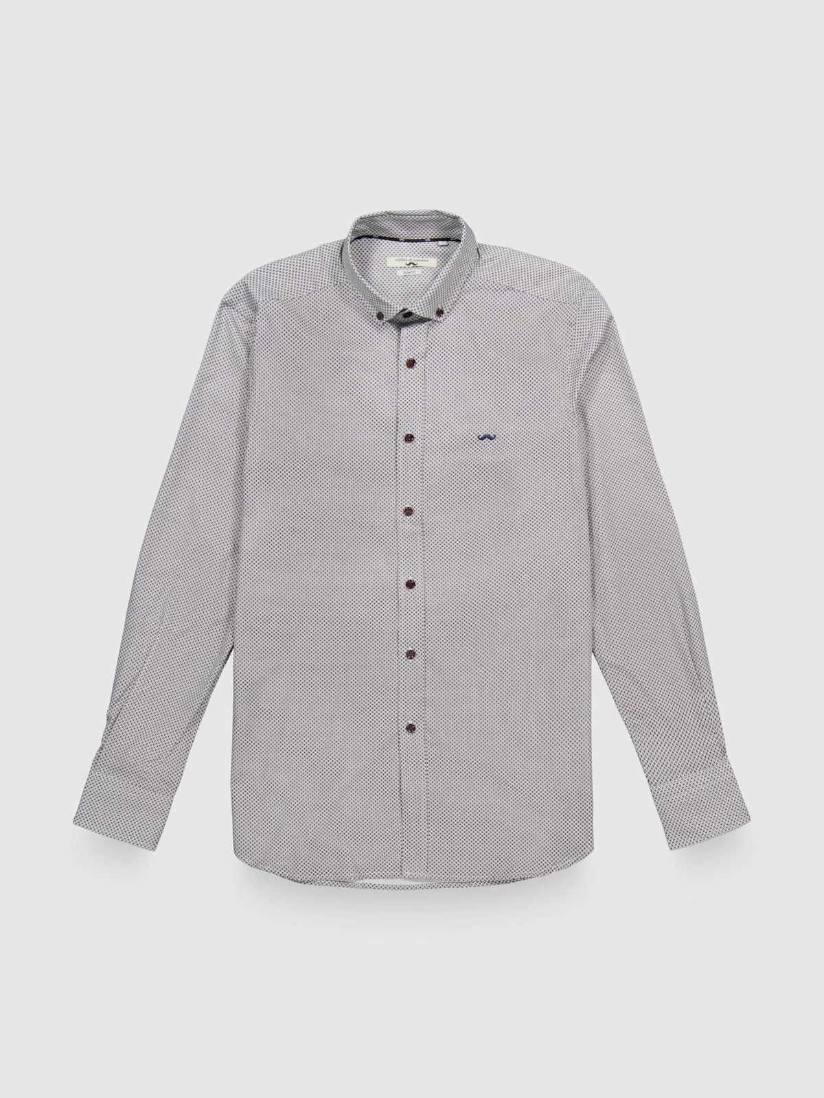 Camisa sport estampada s/ laja