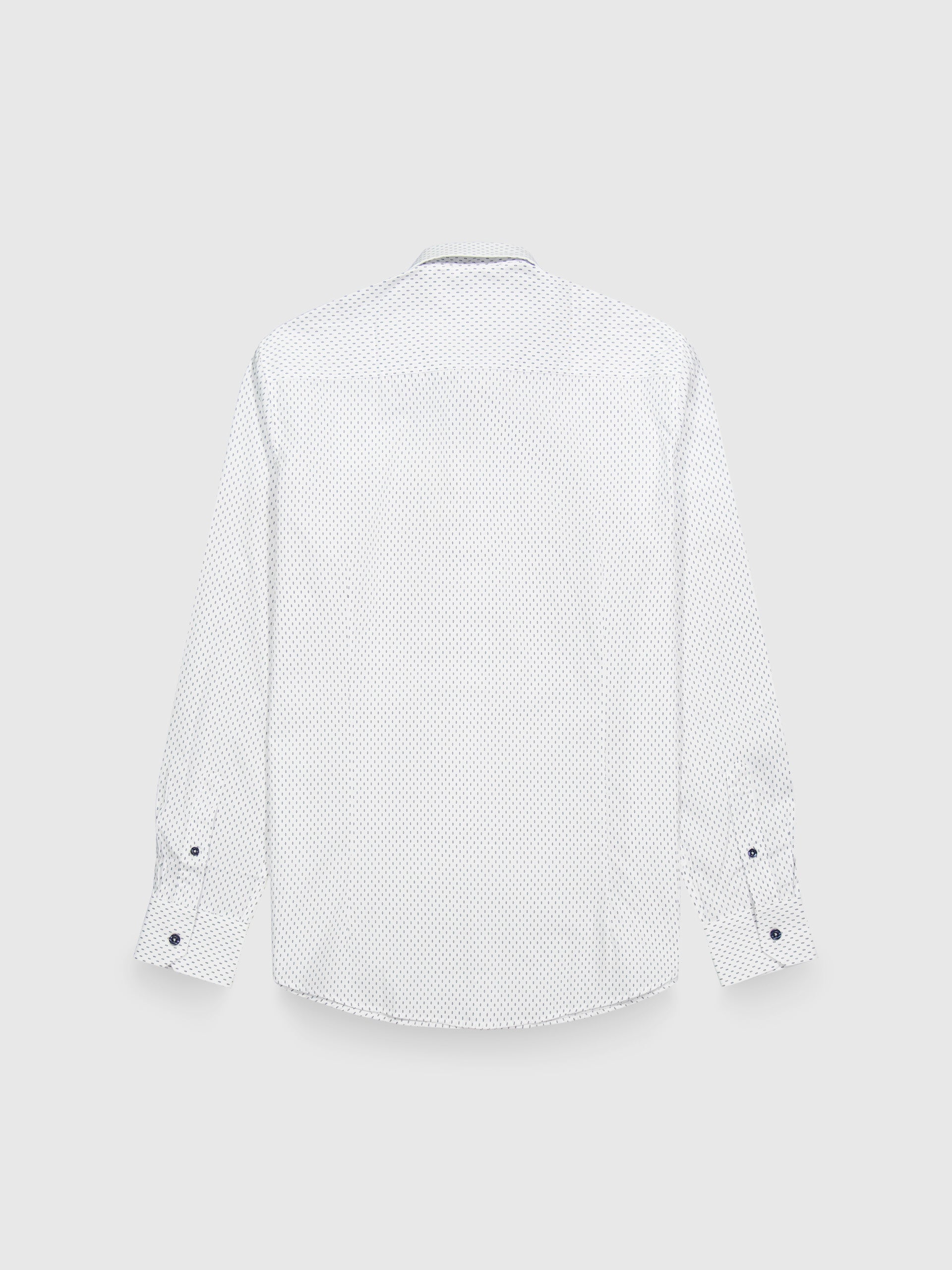 Camisa sport estampada s/ salina