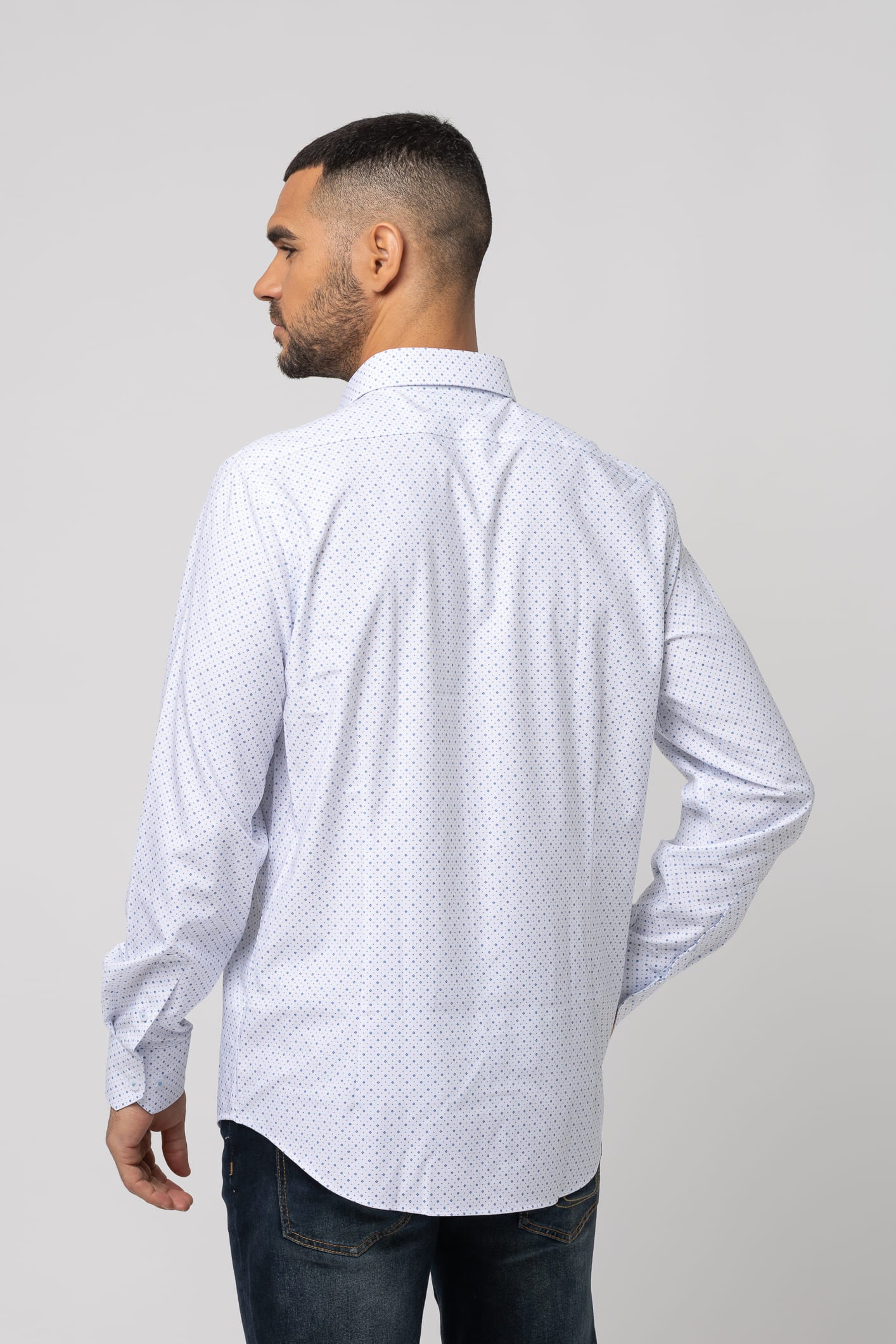 Camisa sport estampada s/ indie outlet