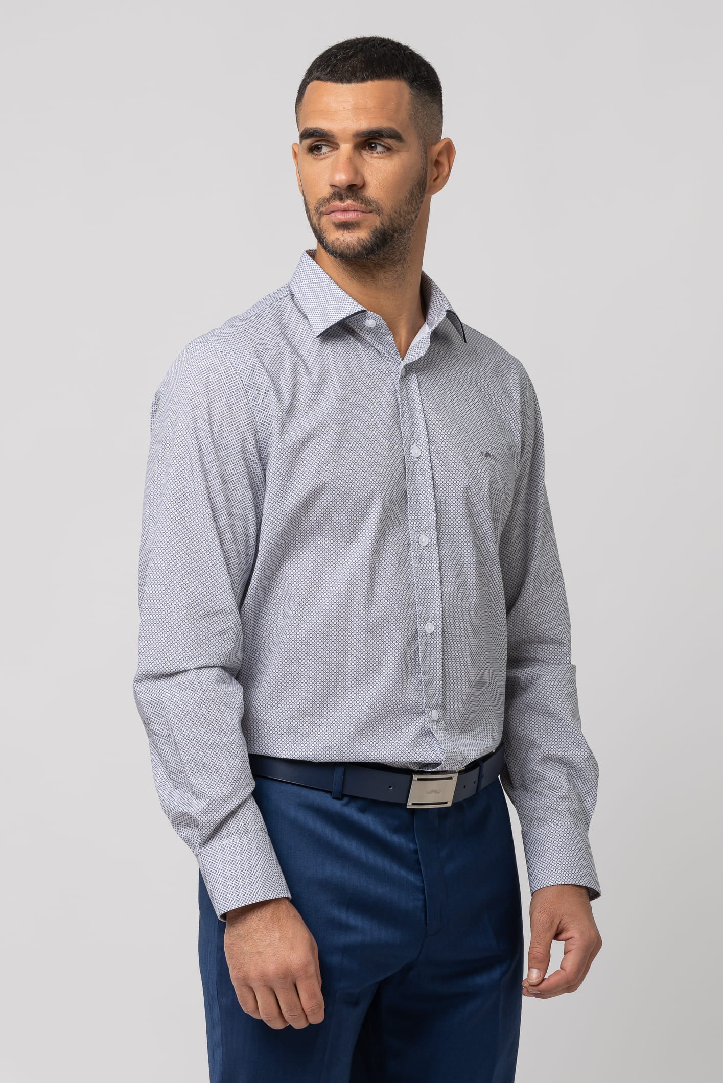 Camisa sport estampada s/ koto outlet