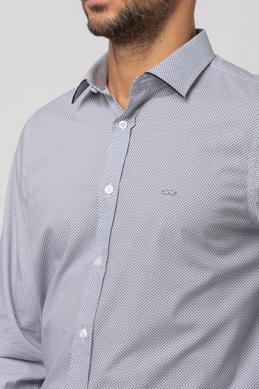 Camisa sport estampada s/ koto outlet
