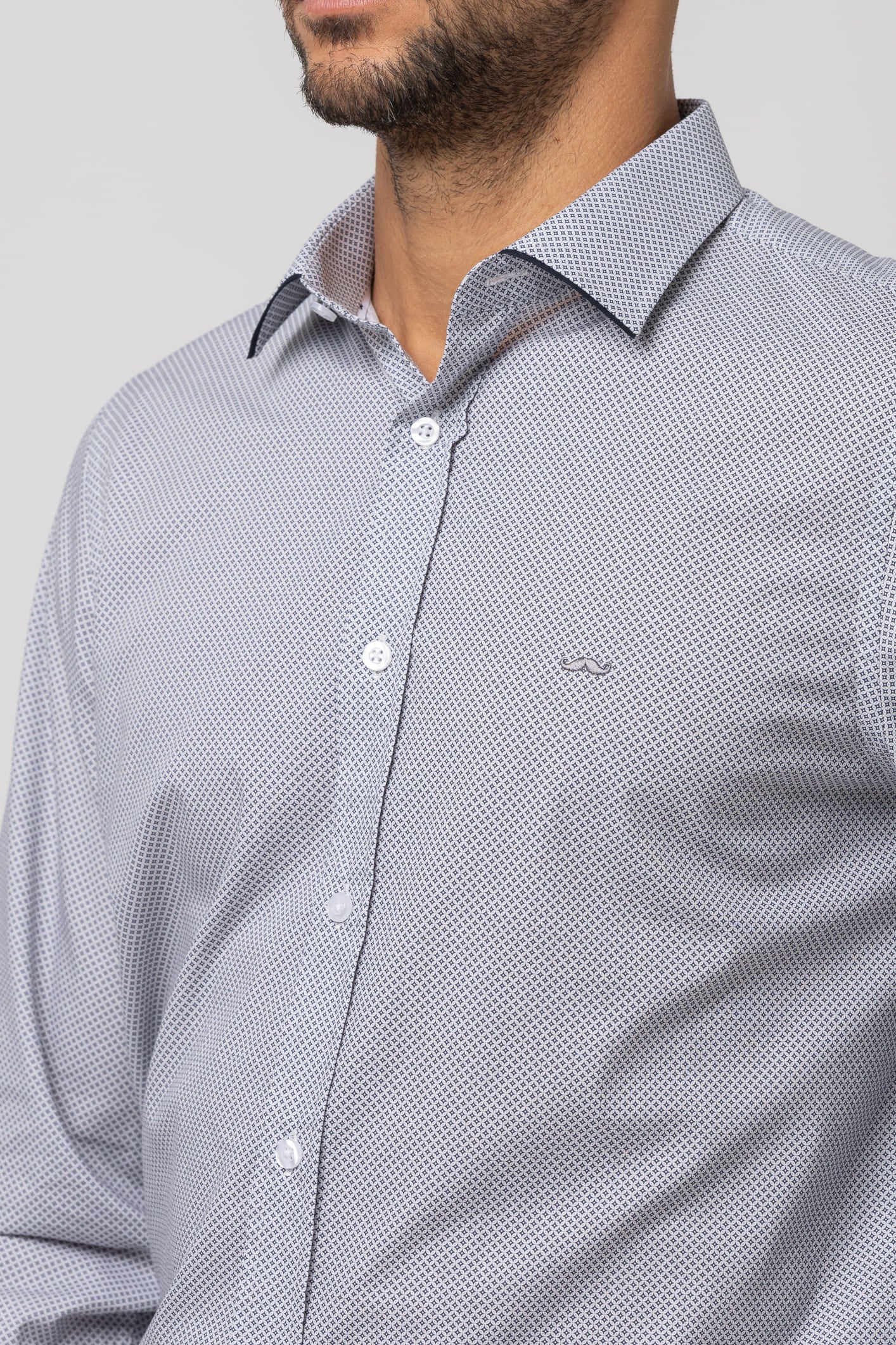 Camisa sport estampada s/ koto outlet