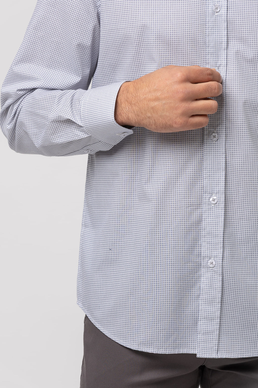 Camisa sport estampada s/ chime outlet