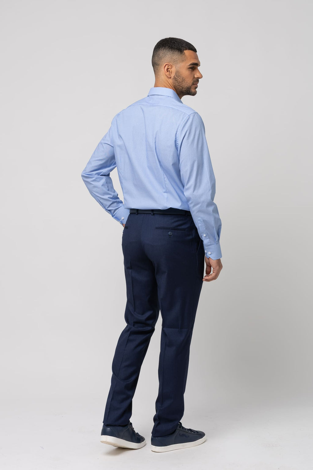 Camisa sport estampada s/ drill outlet