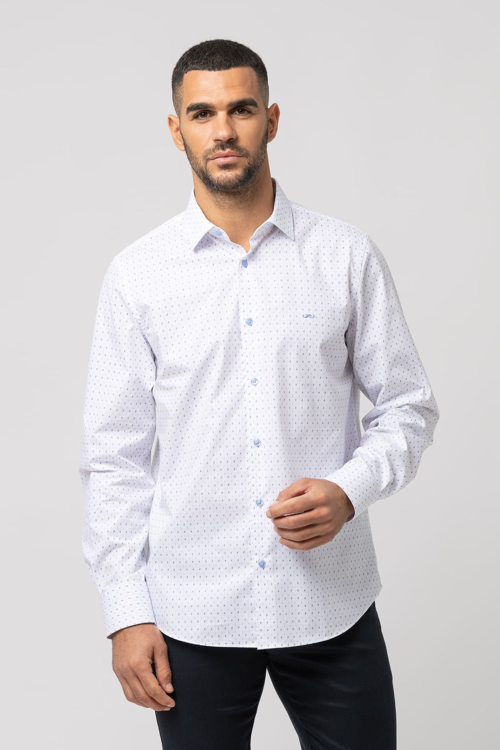 Camisa sport estampada s/ glam