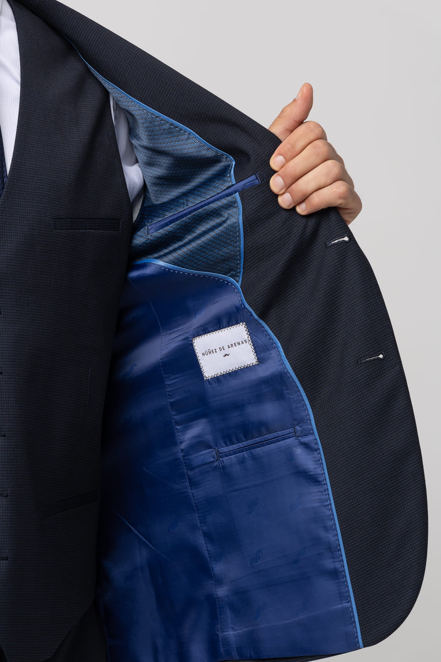 Americana vestir traje s/ travertino