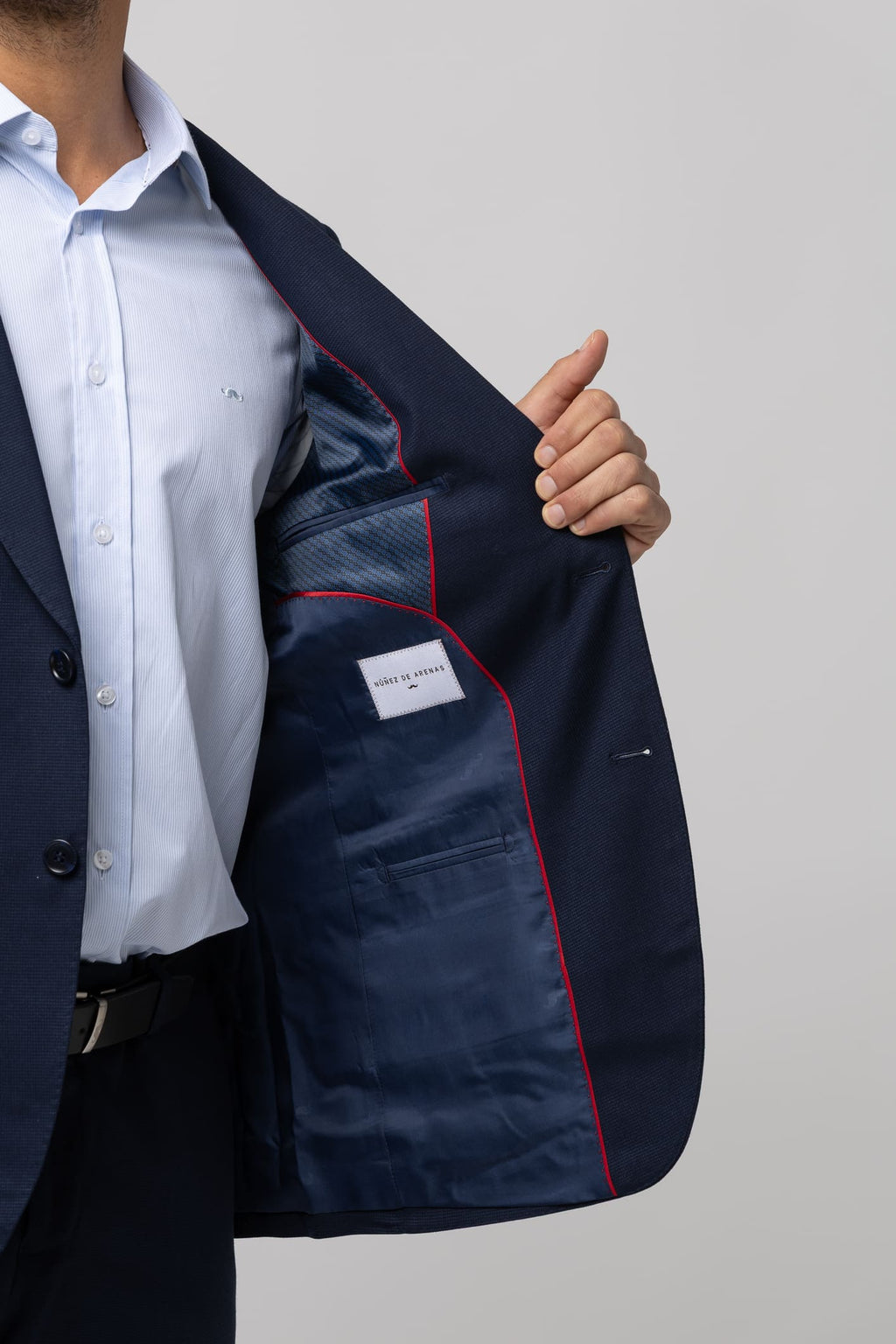 Americana vestir traje s/ coral