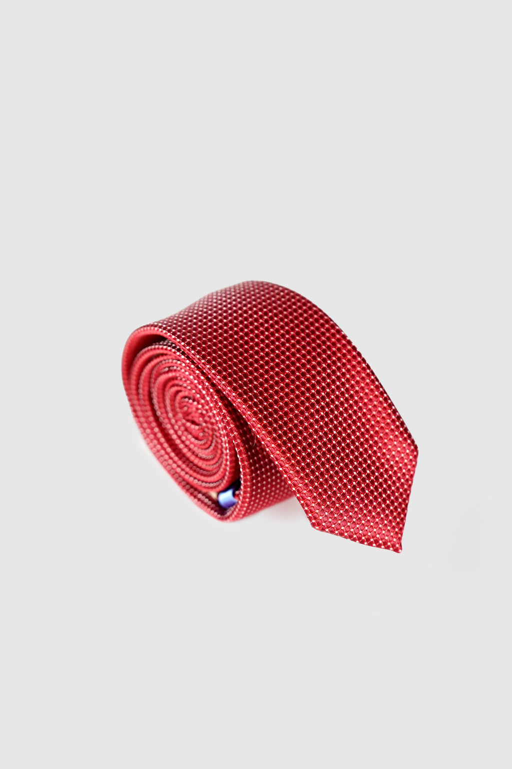Corbata estrecha lisa