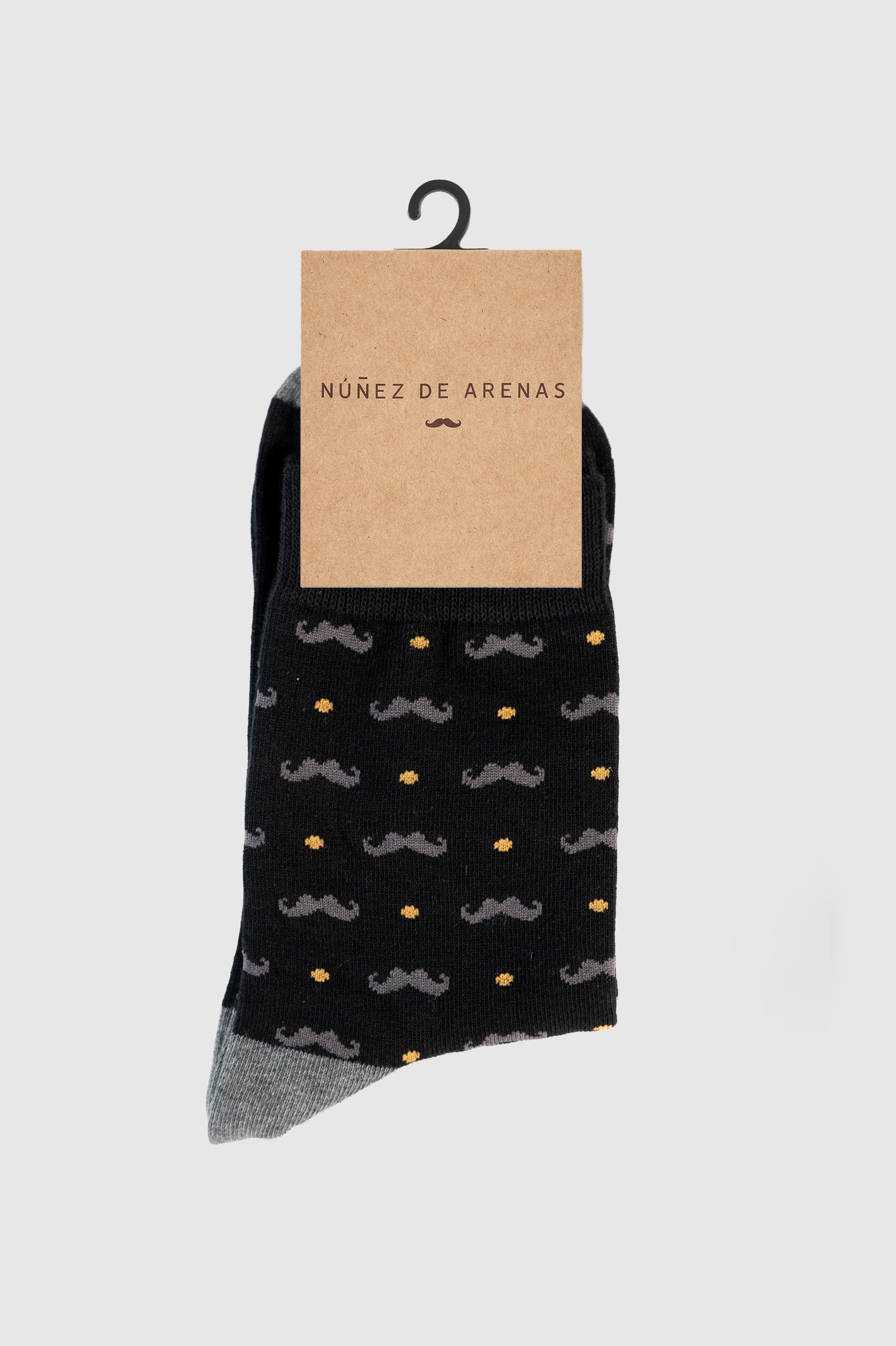 Calcetines bigote punto