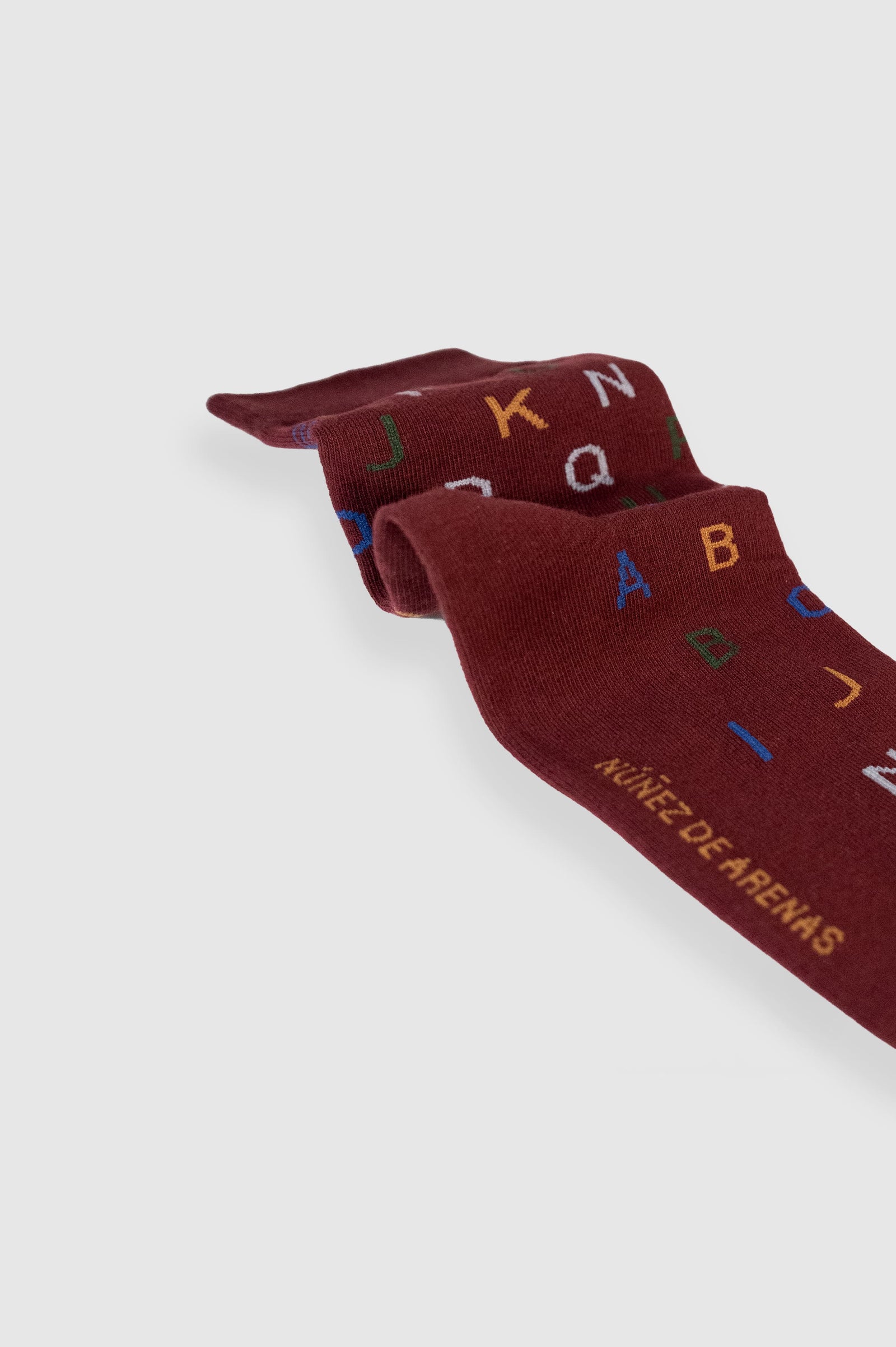 Calcetines letras
