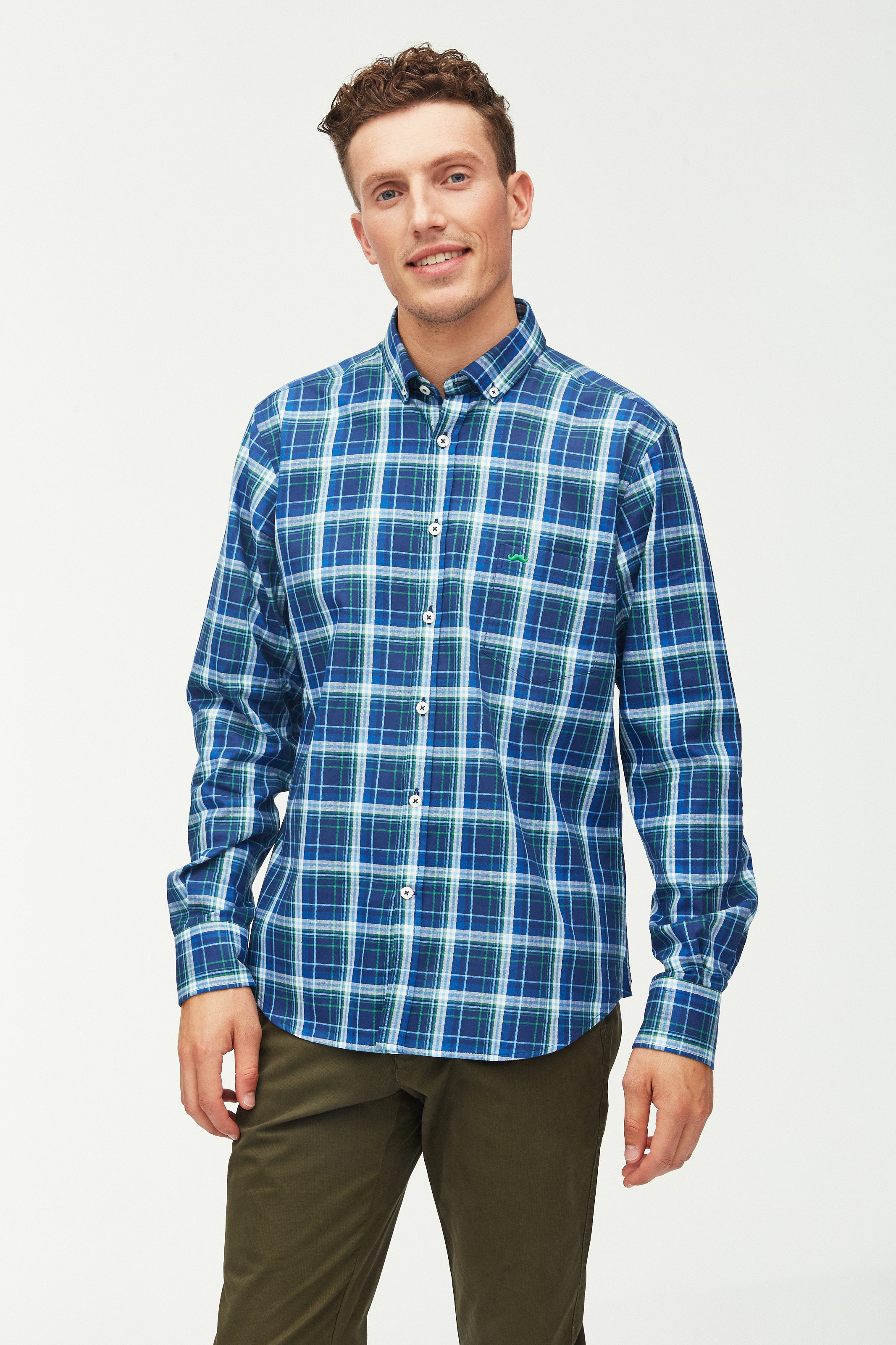 Camisa sport cuadros outlet