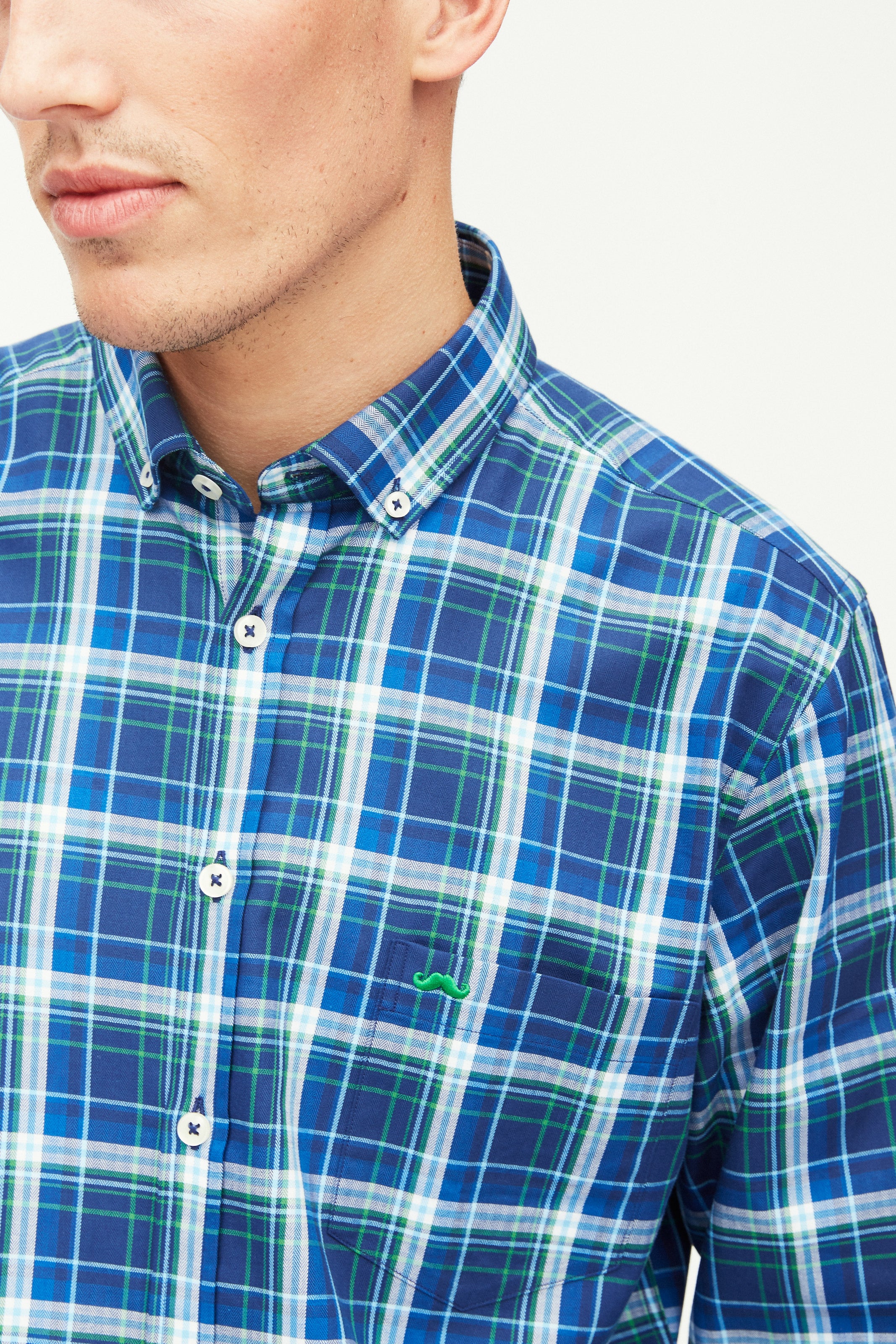 Camisa sport cuadros outlet