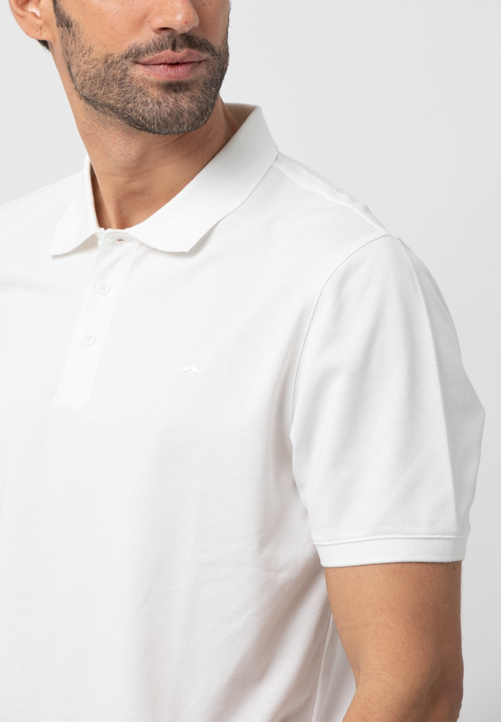 Polo m/c liso s/ planeta Outlet